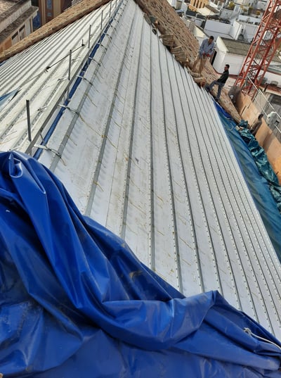 rehabilitación del tejado