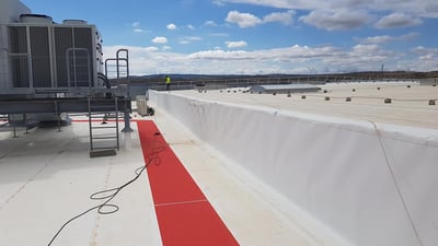 Rehabilitación de cubierta plana Ikea Zaragoza
