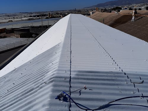 impermeabilización líquida Roofmate capas