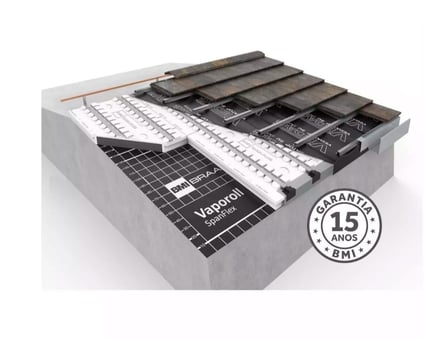 tectum plus - Sistemas para coberturas com baixa pendente com telha curva para centros históricos